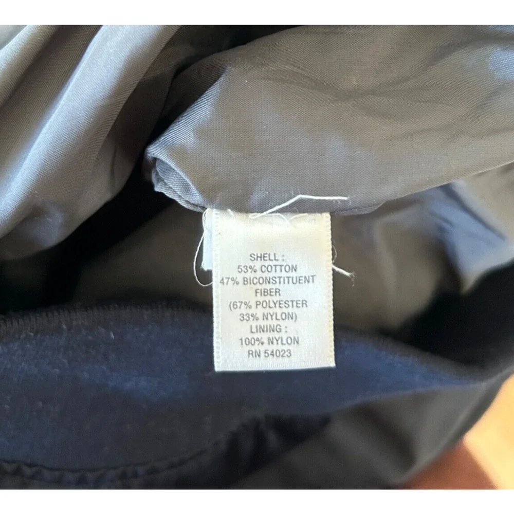 Banana Republic Blue Heritage Jacket Water-Resistant Blue Zip Up Men M